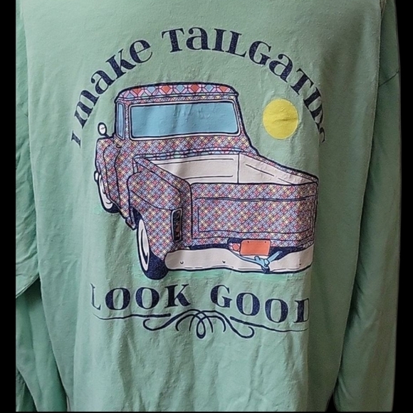 Benny & Belle Mint Green Long Sleeve Shirt - Picture 4 of 5